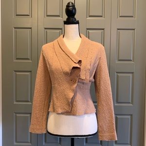 Cupio Tan Wool Blazer